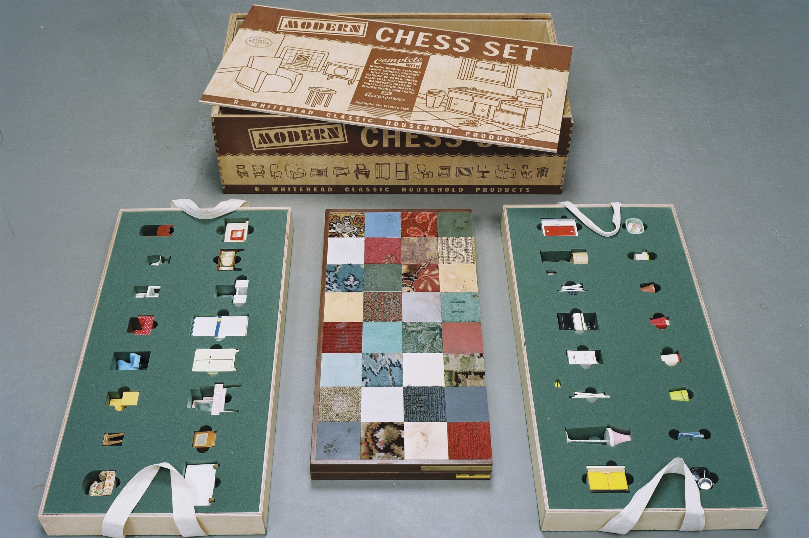 RACHEL WHITEREAD (b. 1963) , Modern Chess Set Christie's